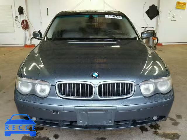 2003 BMW 745I WBAGL63433DP61767 image 8