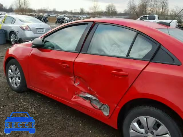 2015 CHEVROLET CRUZE LS 1G1PA5SH9F7247392 image 9