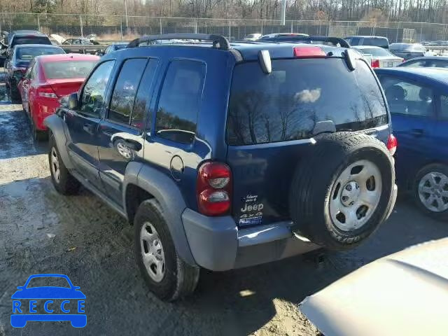 2005 JEEP LIBERTY SP 1J4GL48K15W596074 image 2