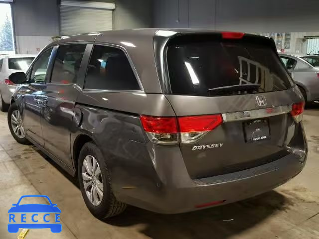 2014 HONDA ODYSSEY EX 5FNRL5H4XEB034443 image 2