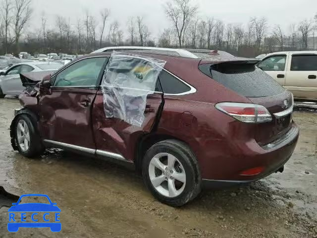 2013 LEXUS RX 350 2T2BK1BA8DC155661 зображення 9