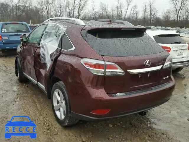 2013 LEXUS RX 350 2T2BK1BA8DC155661 зображення 2