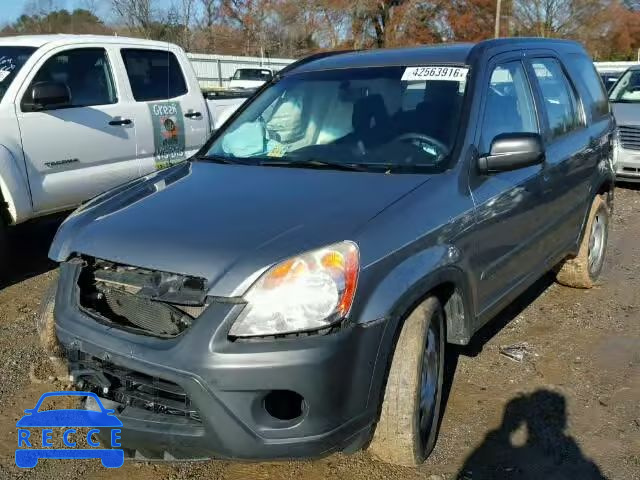 2006 HONDA CR-V LX SHSRD78516U439120 image 1