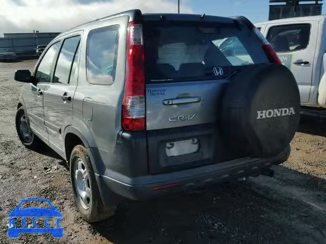 2006 HONDA CR-V LX SHSRD78516U439120 image 2