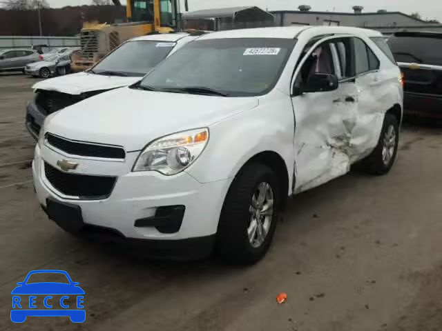 2011 CHEVROLET EQUINOX LS 2GNALBEC9B1191393 image 1