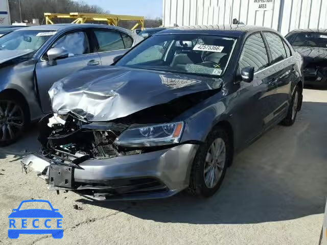 2015 VOLKSWAGEN JETTA SE 3VWD17AJ6FM265412 image 1