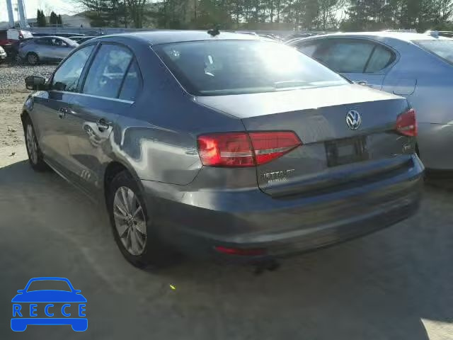 2015 VOLKSWAGEN JETTA SE 3VWD17AJ6FM265412 image 2