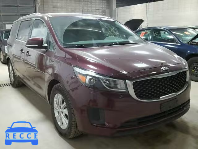 2016 KIA SEDONA LX KNDMB5C17G6100245 image 0