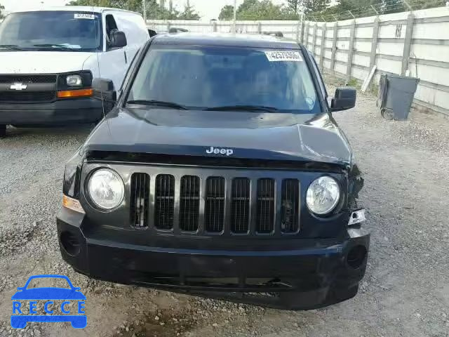 2010 JEEP PATRIOT SP 1J4NT2GB8AD505112 зображення 9