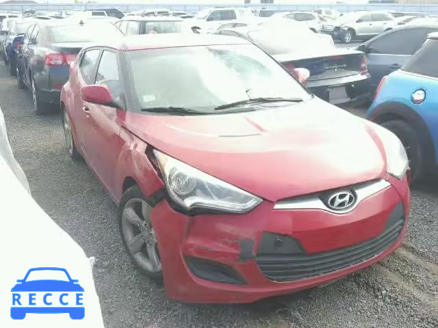 2013 HYUNDAI VELOSTER KMHTC6AD4DU142709 image 0