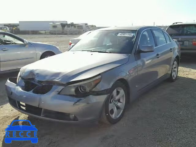 2006 BMW 525I WBANE535X6CK83880 image 1