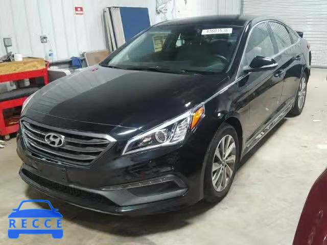 2015 HYUNDAI SONATA SPO 5NPE34AF3FH081868 зображення 1