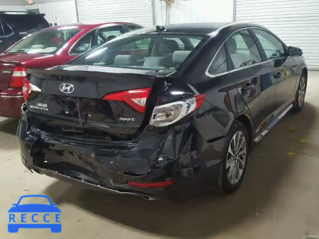 2015 HYUNDAI SONATA SPO 5NPE34AF3FH081868 image 3