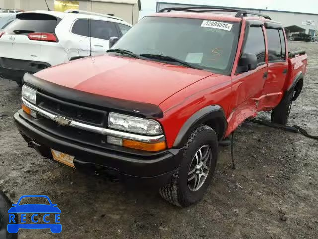 2002 CHEVROLET S10 1GCDT13W72K213808 image 1