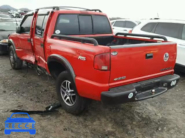 2002 CHEVROLET S10 1GCDT13W72K213808 image 2