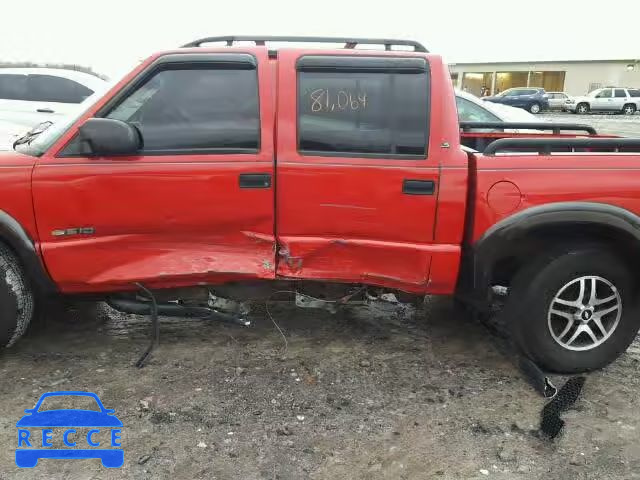 2002 CHEVROLET S10 1GCDT13W72K213808 image 8