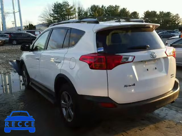 2015 TOYOTA RAV4 XLE JTMRFREV1FD115416 image 2