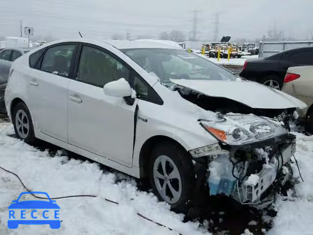 2014 TOYOTA PRIUS JTDKN3DU1E0369661 зображення 0