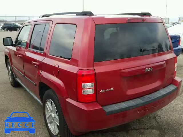 2010 JEEP PATRIOT SP 1J4NF2GB2AD560243 зображення 2