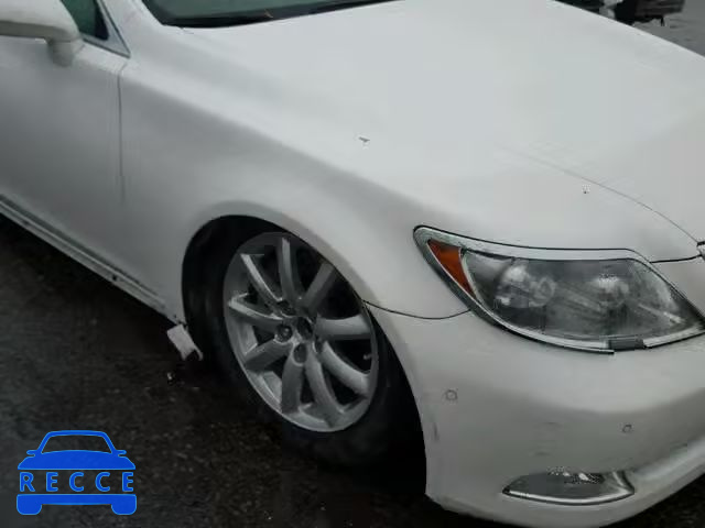 2009 LEXUS LS460 AWD JTHCL46F395003559 зображення 8