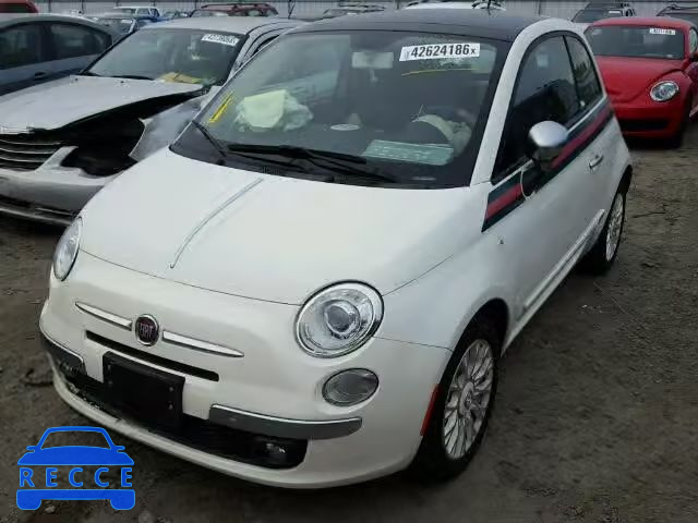 2012 FIAT 500 LOUNGE 3C3CFFCR0CT287747 Bild 1