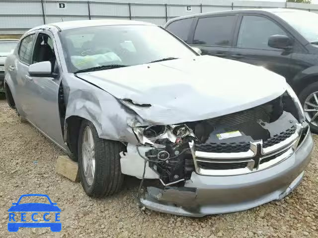 2013 DODGE AVENGER SX 1C3CDZCBXDN661258 зображення 0