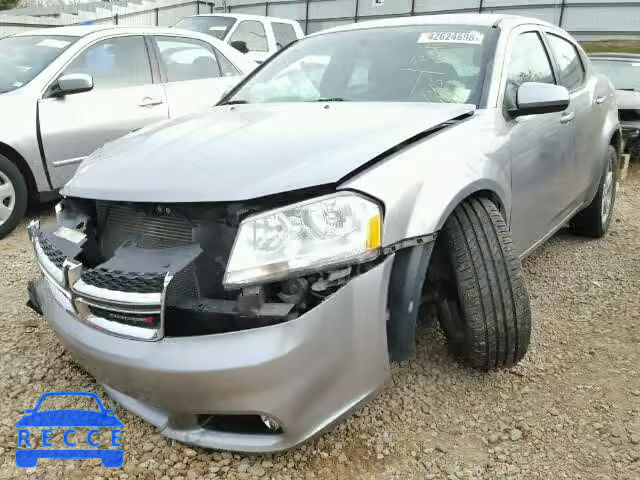 2013 DODGE AVENGER SX 1C3CDZCBXDN661258 зображення 1