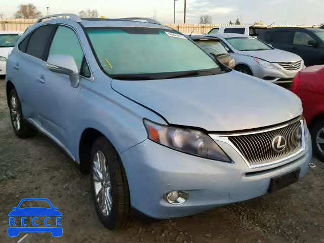 2011 LEXUS RX 450H JTJBC1BA8B2033151 зображення 0