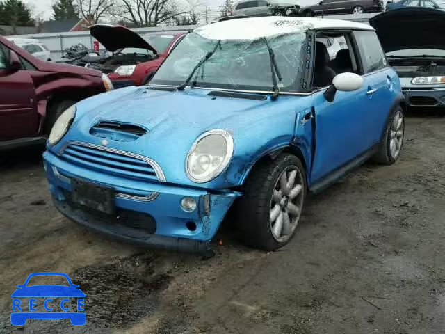 2004 MINI COOPER S WMWRE33414TD83962 image 1