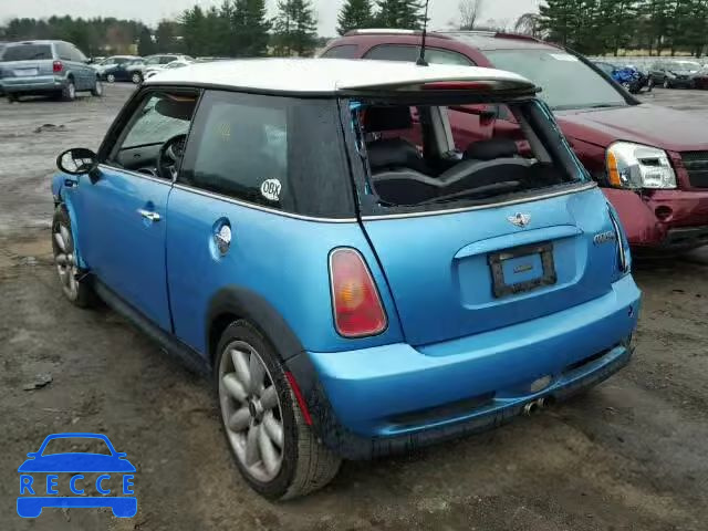 2004 MINI COOPER S WMWRE33414TD83962 image 2