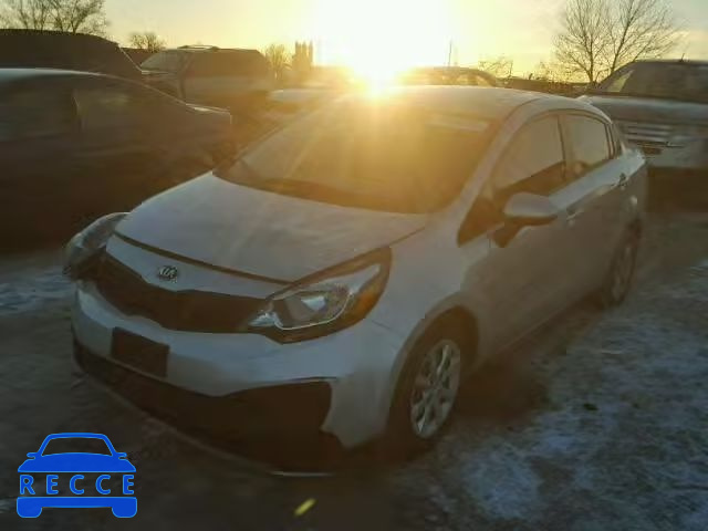 2015 KIA RIO LX KNADM4A35F6511096 зображення 1