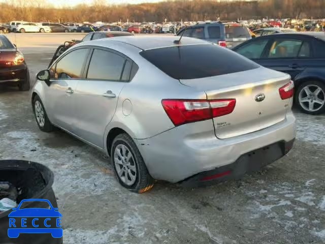 2015 KIA RIO LX KNADM4A35F6511096 image 2