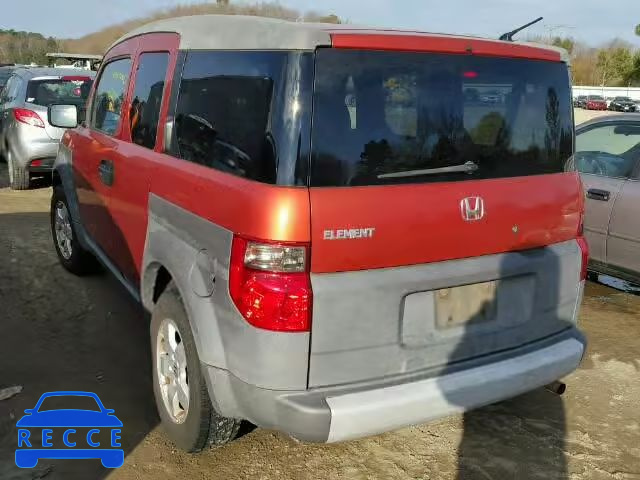 2003 HONDA ELEMENT EX 5J6YH18503L009456 image 2