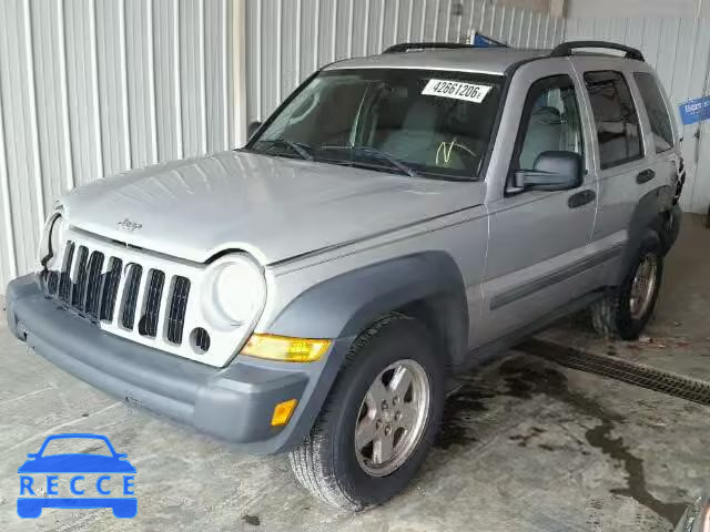 2006 JEEP LIBERTY SP 1J4GK48K56W246788 image 1