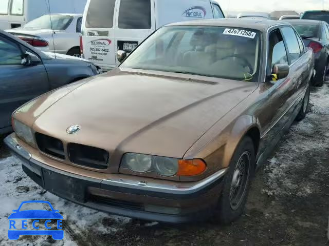 2000 BMW 740IL WBAGH8347YDP12155 image 1