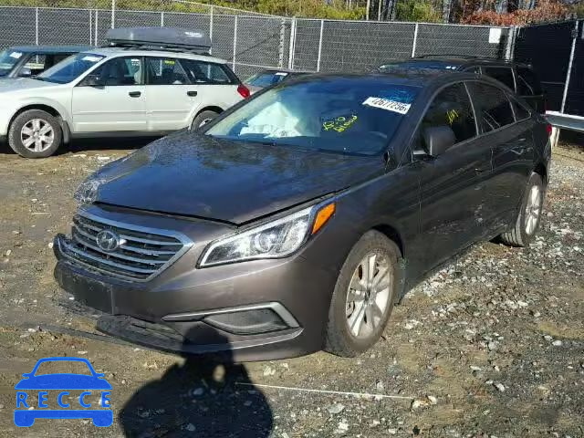 2016 HYUNDAI SONATA SE 5NPE24AF6GH334847 зображення 1