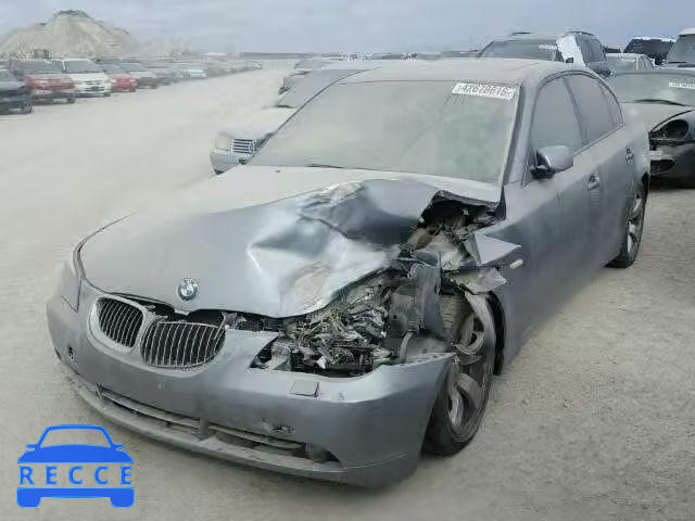2007 BMW 525I WBANE53597CK92104 зображення 1