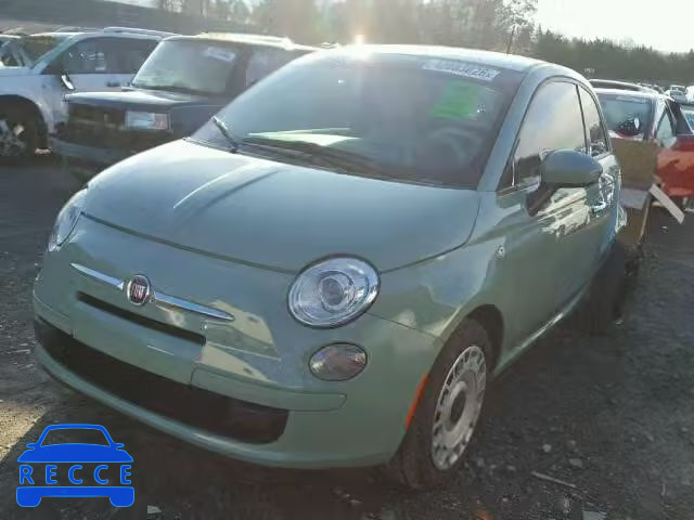 2015 FIAT 500 POP 3C3CFFAR2FT541580 зображення 1