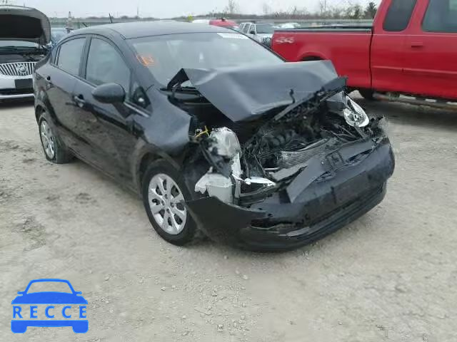 2013 KIA RIO LX KNADM4A30D6169201 зображення 0