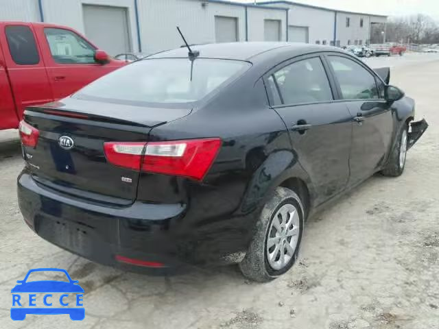 2013 KIA RIO LX KNADM4A30D6169201 зображення 3