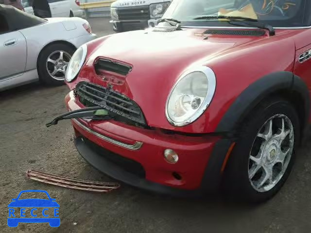 2004 MINI COOPER S WMWRE33484TD89239 image 9