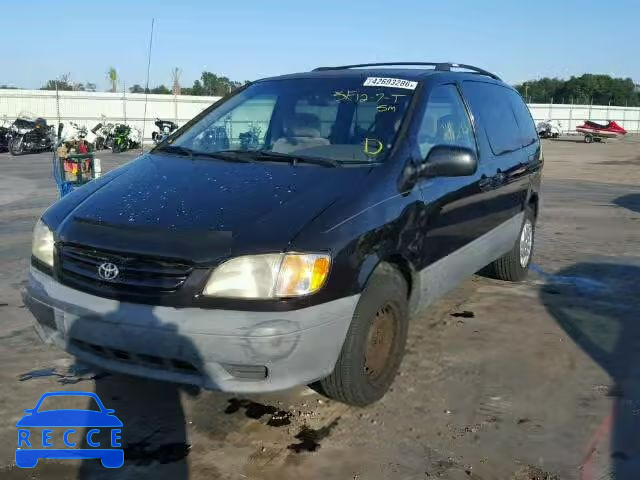 2002 TOYOTA SIENNA CE 4T3ZF19C72U439204 Bild 1