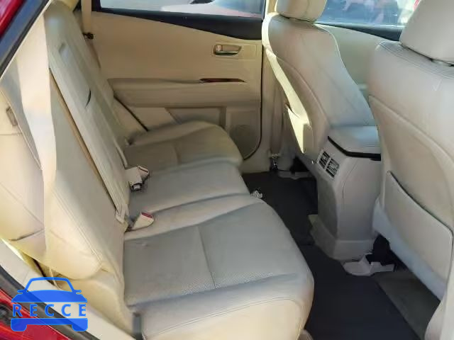 2012 LEXUS RX 350 JTJZK1BA9C2412890 зображення 5