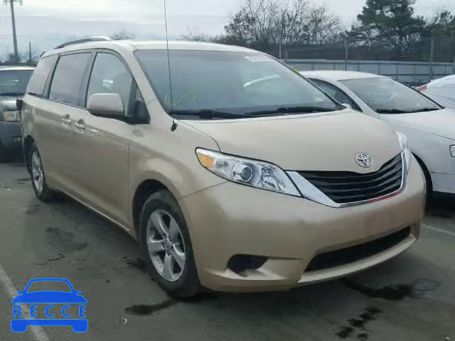 2013 TOYOTA SIENNA LE 5TDKK3DC0DS352362 image 0