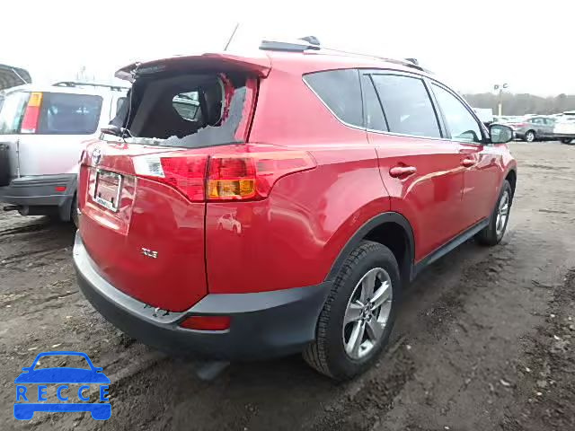 2015 TOYOTA RAV4 XLE JTMWFREV3FJ032428 зображення 3