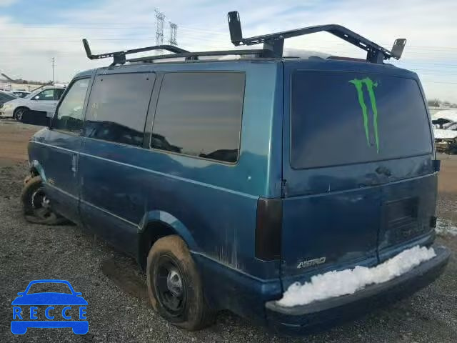 1999 CHEVROLET ASTRO VAN 1GNDM19W2XB186150 зображення 2