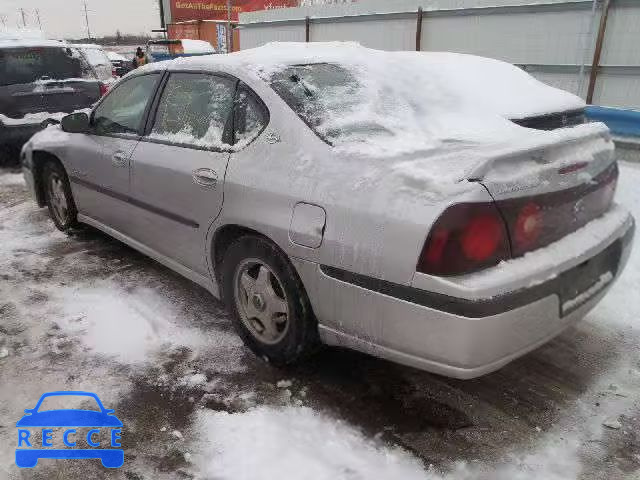 2001 CHEVROLET IMPALA LS 2G1WH55K019142603 зображення 3