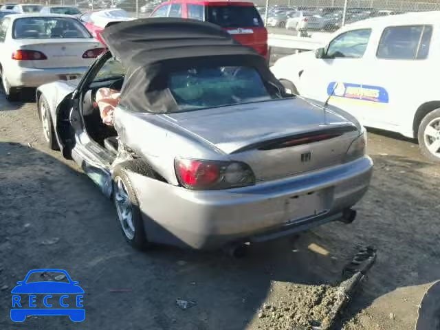 2000 HONDA S2000 JHMAP1143YT008786 image 2