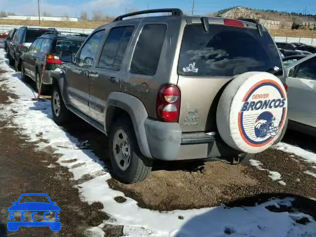 2007 JEEP LIBERTY SP 1J4GL48K97W675219 image 2