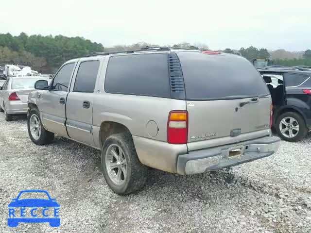 2002 CHEVROLET SUBURBAN 3GNEC16T92G316071 зображення 2